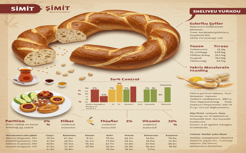 Bir simit kaç kalori içerir, biliyor musun?